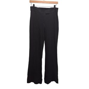 Marie Saint Pierre Wide Leg Pants Cuffed Hem Size 6